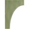 Ekena Millwork 3 1/2"W x 8"D x 12"H Clarksville Wood Vintage Decor Bracket, Restoration Green BKTWD04X08X12CVGR - alternate 3